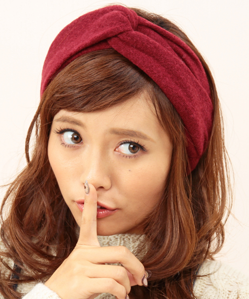 B:MING by BEAMS（ビーミングバイビームス）の「ビーミング by ビームス / 天竺起毛ターバン（ヘアバンド・レディース・シルバー/ブラック/レッド系その他・ONE SIZE）」の13枚目の写真