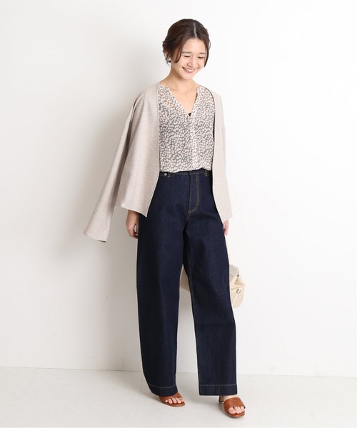 SLOBE IENA（スローブイエナ）の「LE DENIM バギーパンツ【洗濯