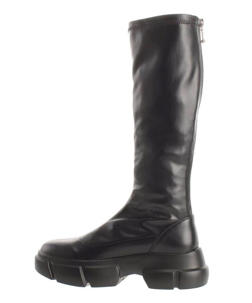 jouetie（ジュエティ）の「ボリュームロングブーツ（ブーツ・レディース・ベージュ/ブラック・M/L）」の20枚目の写真