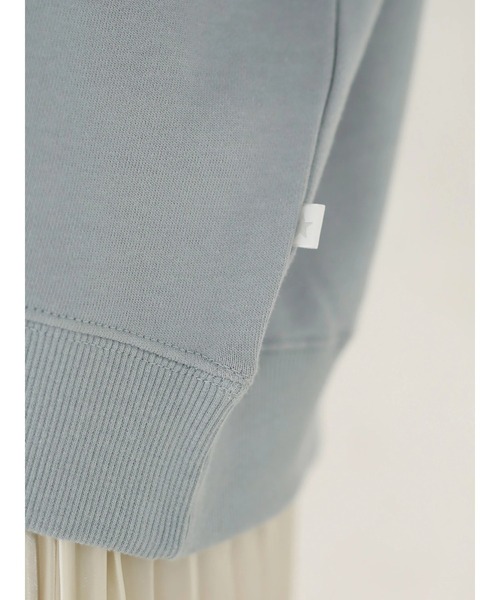 CONVERSE（コンバース）の「【WEB限定】CONVERSE 配色スウェット ＊（スウェット・レディース・ブラック/オフホワイト/サックスブルー/ライトベージュ・FREE）」の18枚目の写真