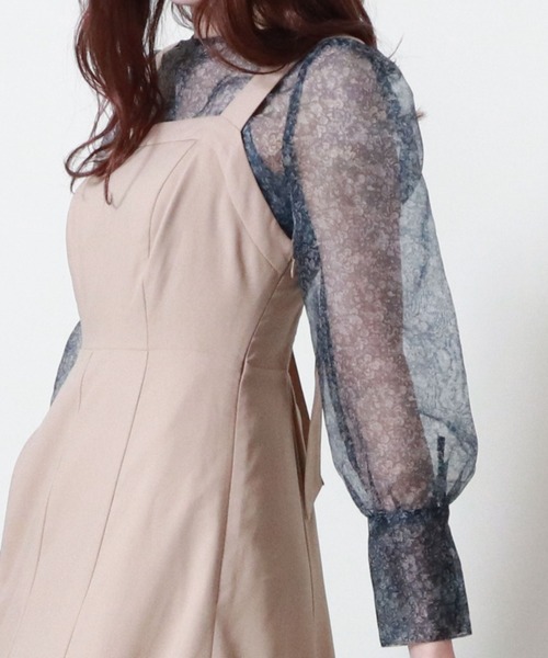 archives（アルシーヴ）の「フラワープリントブラウス（シャツ/ブラウス・レディース・グリーン/オレンジ/ネイビー・MEDIUM）」の17枚目の写真