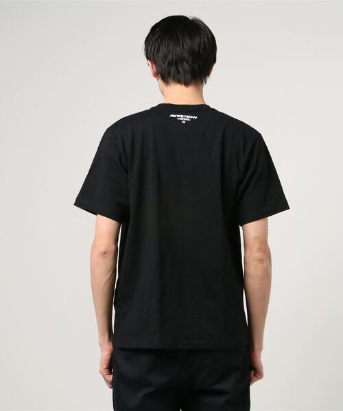 AAPE BY A BATHING APE（エーエイプバイアベイシングエイプ）の「AAPE NOW ONE POINT TEE（Tシャツ/カットソー・メンズ・ダークグレー/ブラック/ライトピンク/ホワイト/ブルー系その他/ベージュ系その他/ダークブルー/グリーン系その他3/オレンジ系その他6/ヘザーグレー/パープル系その他/カーキ/ネイビー・X-LARGE/XX-LARGE/MEDIUM/LARGE/SMALL/XXX-LARGE）」の15枚目の写真