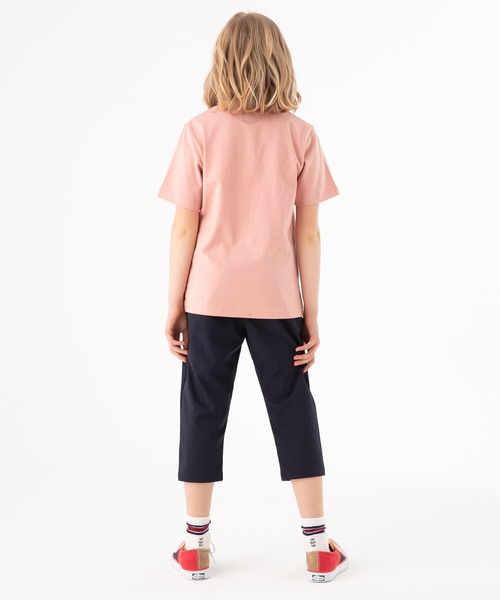 KRIFF MAYER Kid's Collection（クリフメイヤーキッズコレクション）の「ロゴ半袖T(柄ロゴ)（Tシャツ/カットソー・キッズ・ピンク/ネイビー/チャコール/オフホワイト・160/140/170/130/120/150）」の7枚目の写真