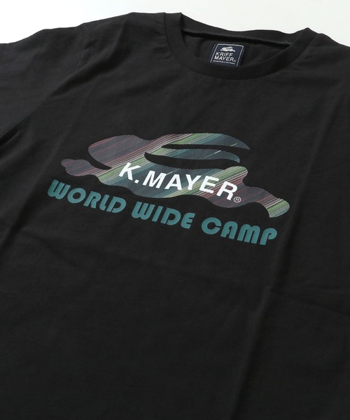 KRIFF MAYER Kid's Collection（クリフメイヤーキッズコレクション）の「ロゴ半袖T(柄ロゴ)（Tシャツ/カットソー・キッズ・ピンク/ネイビー/チャコール/オフホワイト・160/140/170/130/120/150）」の12枚目の写真