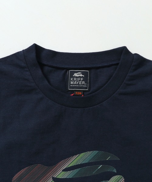 KRIFF MAYER Kid's Collection（クリフメイヤーキッズコレクション）の「ロゴ半袖T(柄ロゴ)（Tシャツ/カットソー・キッズ・ピンク/ネイビー/チャコール/オフホワイト・160/140/170/130/120/150）」の13枚目の写真