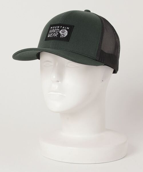 MOUNTAIN HARDWEAR（マウンテンハードウェアー）の「【MOUNTAIN HARDWEAR】MHW ロゴトラッカーハット（キャップ・メンズ・ブラック/グレー/ブラック系その他・ONE SIZE）」の2枚目の写真