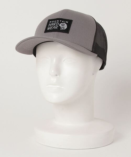 MOUNTAIN HARDWEAR（マウンテンハードウェアー）の「【MOUNTAIN HARDWEAR】MHW ロゴトラッカーハット（キャップ・メンズ・ブラック/グレー/ブラック系その他・ONE SIZE）」の3枚目の写真