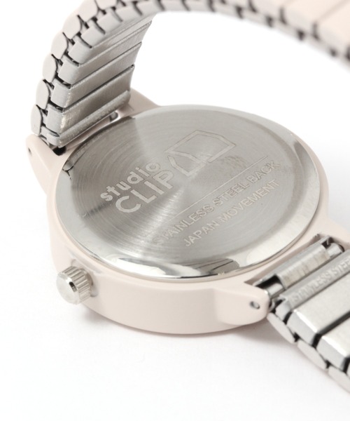 studio CLIP（スタディオクリップ）の「カジュアルジャバラウォッチ（アナログ腕時計・レディース・ピンク/ブラック/グレー・FREE）」の10枚目の写真