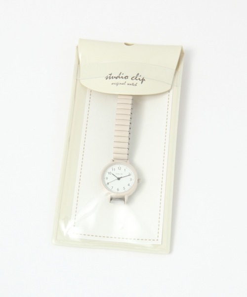 studio CLIP（スタディオクリップ）の「カジュアルジャバラウォッチ（アナログ腕時計・レディース・ピンク/ブラック/グレー・FREE）」の8枚目の写真