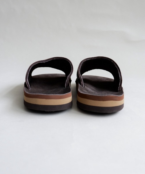 BEAVER（ビーバー）の「THE SANDALMAN/ザ サンダルマン　SLIDER  スライダーサンダル SOLID BULLHIDE 無地　ブルハイド（サンダル・レディース・ブラック/ダークブラウン/イエロー・11/4/6/8/10/9/5/7）」の12枚目の写真