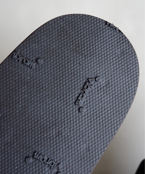 BEAVER（ビーバー）の「THE SANDALMAN/ザ サンダルマン　SLIDER  スライダーサンダル SOLID BULLHIDE 無地　ブルハイド（サンダル・レディース・ブラック/ダークブラウン/イエロー・11/4/6/8/10/9/5/7）」の14枚目の写真