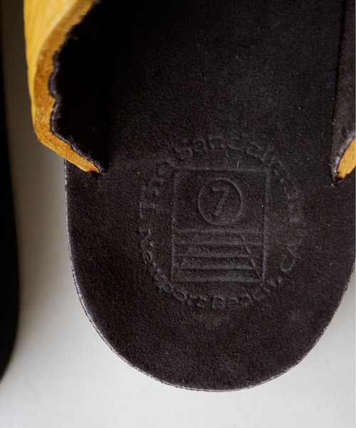 BEAVER（ビーバー）の「THE SANDALMAN/ザ サンダルマン　SLIDER  スライダーサンダル SOLID BULLHIDE 無地　ブルハイド（サンダル・レディース・ブラック/ダークブラウン/イエロー・11/4/6/8/10/9/5/7）」の15枚目の写真