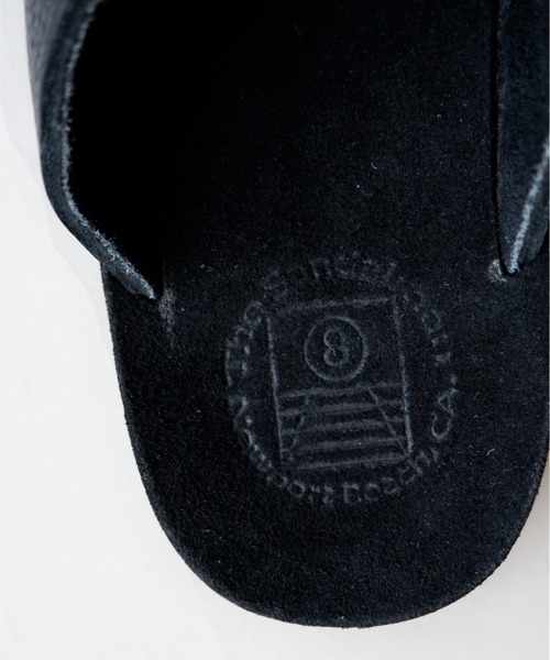 BEAVER（ビーバー）の「THE SANDALMAN/ザ サンダルマン　SLIDER  スライダーサンダル SOLID BULLHIDE 無地　ブルハイド（サンダル・レディース・ブラック/ダークブラウン/イエロー・11/4/6/8/10/9/5/7）」の16枚目の写真