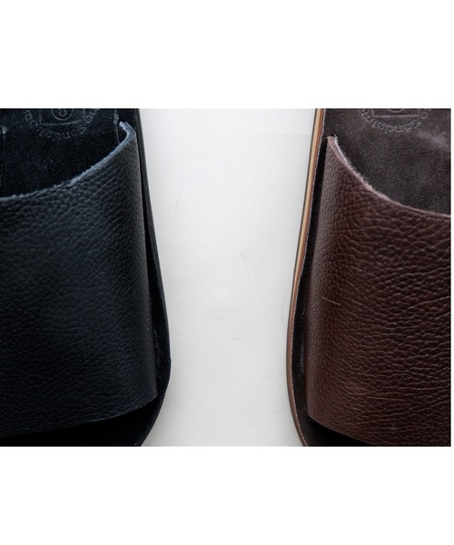 BEAVER（ビーバー）の「THE SANDALMAN/ザ サンダルマン　SLIDER  スライダーサンダル SOLID BULLHIDE 無地　ブルハイド（サンダル・レディース・ブラック/ダークブラウン/イエロー・11/4/6/8/10/9/5/7）」の17枚目の写真