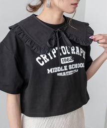 RASVOA | ビックカラーフリル付け襟(付け襟)