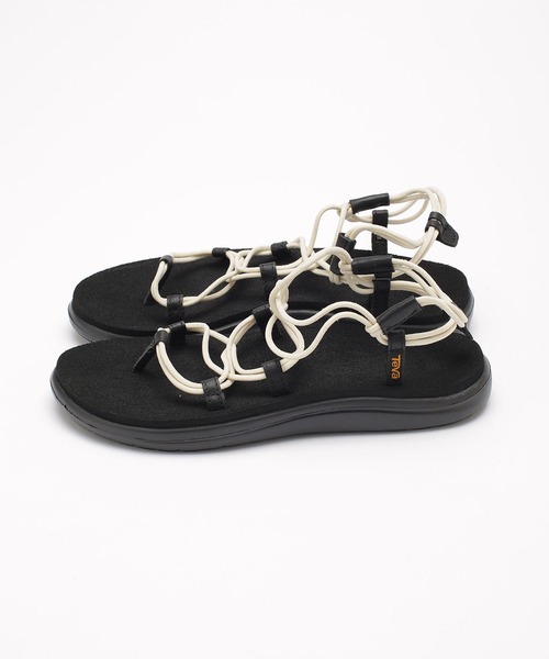 Teva（テバ）の「Teva/VOYA INFINITYボヤインフィニティ コードストラップサンダル（サンダル・レディース・ホワイト/ブラック・24/25/23/22）」の8枚目の写真