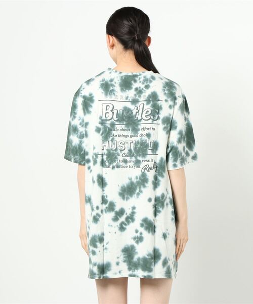 WEGO（ウィゴー）の「WEGO/タイダイバックロゴワンピース（ワンピース・レディース・ピンク/ブルー/グリーン・FREE）」の14枚目の写真