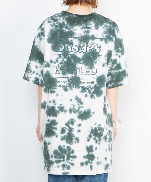 WEGO（ウィゴー）の「WEGO/タイダイバックロゴワンピース（ワンピース・レディース・ピンク/ブルー/グリーン・FREE）」の13枚目の写真