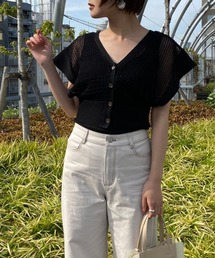 メッシュニットショートベスト_949611