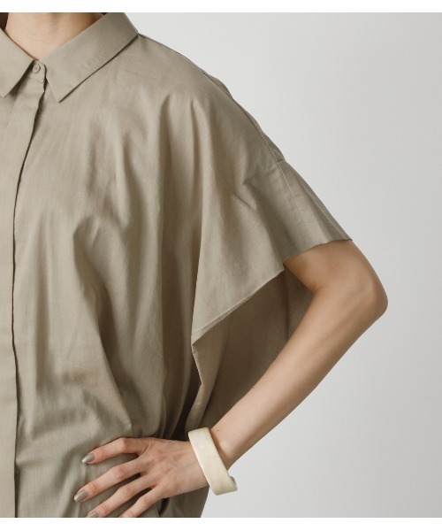 AZUL by moussy（アズールバイマウジー）の「DRAPE HALF SLEEVE