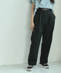 me+em select | ロールアップタックパンツ(その他パンツ)