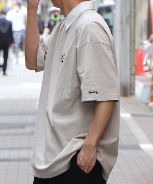 Mark Gonzales / マークゴンザレス 別注ビッグラガーシャツSS