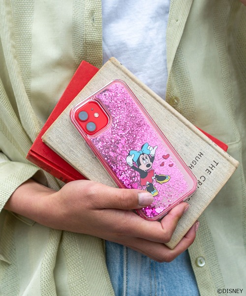 Disney（ディズニー）の「ディズニー/シャイニーiphoneケース　12/12pro対応（スマホケース/カバー・レディース・ラベンダー/ピンク・FREE）」の4枚目の写真