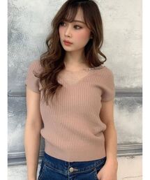 RESEXXY | レースカシュクールニットトップス(ニット/セーター)