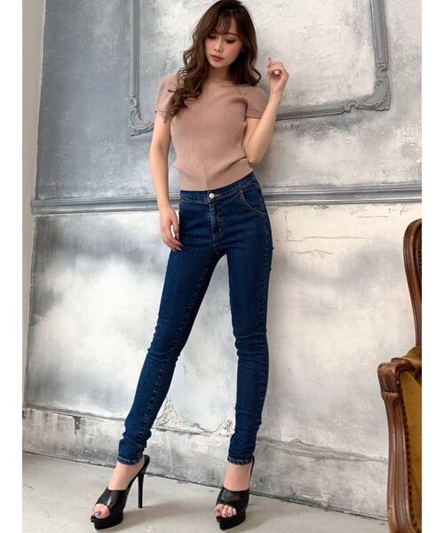 RESEXXY(リゼクシー)の「レースカシュクールニットトップス(ニット/セーター・レディース・ブラック/ピンク/ブラウン/アイボリー・FREE)」の21枚目の写真