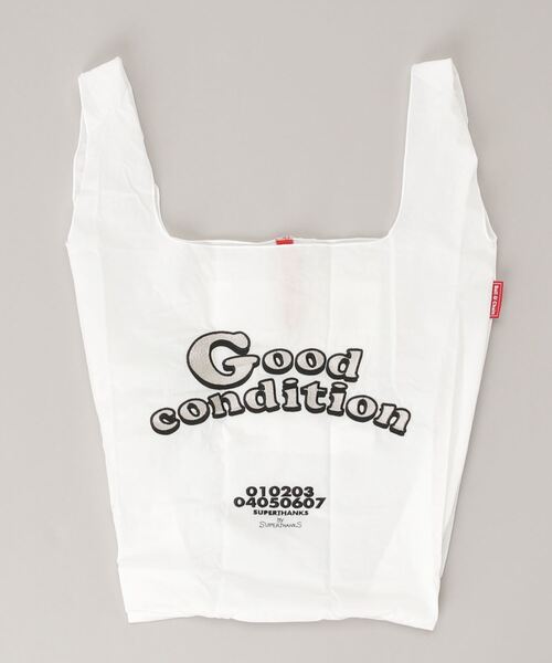 セール Superthanks Good Condition刺繍 Eco Bag エコバッグ サブバッグ Superthanks スーパーサンクス のファッション通販 Zozotown