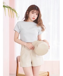 エンボスタイトTシャツ