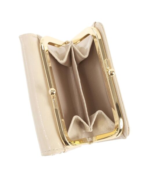 merry jenny（メリージェニー）の「bearエナメルミニウォレット（財布・レディース・ベージュ/ブルー/アイボリー/ボルドー・FREE）」の6枚目の写真