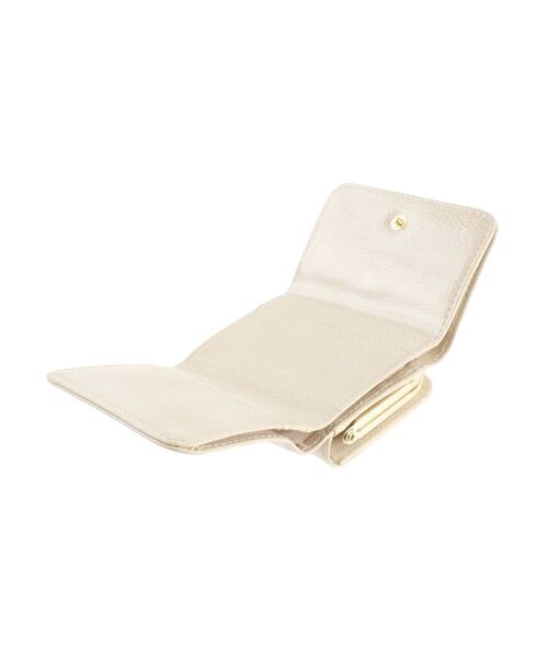 merry jenny（メリージェニー）の「bearエナメルミニウォレット（財布・レディース・ベージュ/ブルー/アイボリー/ボルドー・FREE）」の5枚目の写真