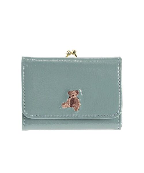 merry jenny（メリージェニー）の「bearエナメルミニウォレット（財布・レディース・ベージュ/ブルー/アイボリー/ボルドー・FREE）」の14枚目の写真
