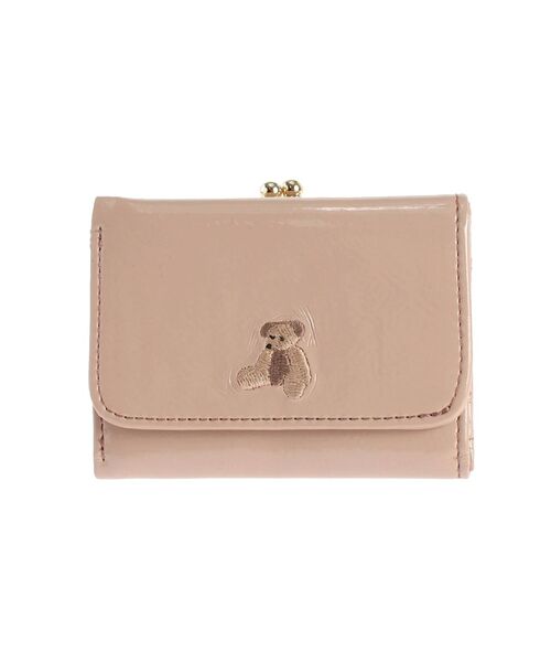 merry jenny（メリージェニー）の「bearエナメルミニウォレット（財布・レディース・ベージュ/ブルー/アイボリー/ボルドー・FREE）」の11枚目の写真