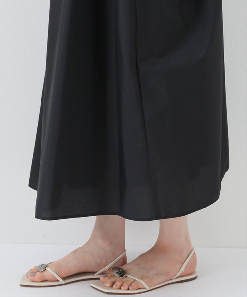 Spick & Span ドライコットンギャザーワンピース