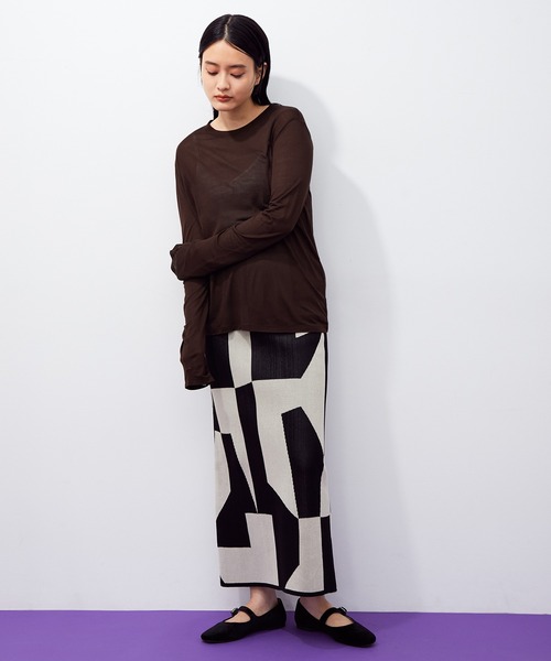 ADAM ET ROPE'（アダムエロペ）の「メリージェーンフラット（バレエシューズ・レディース・ブラック/ブラウン系その他2・23.5cm/24.5cm/23.0cm/24.0cm）」の15枚目の写真