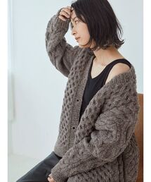 Ungrid | ケーブルハンドニットカーデ(カーディガン/ボレロ)