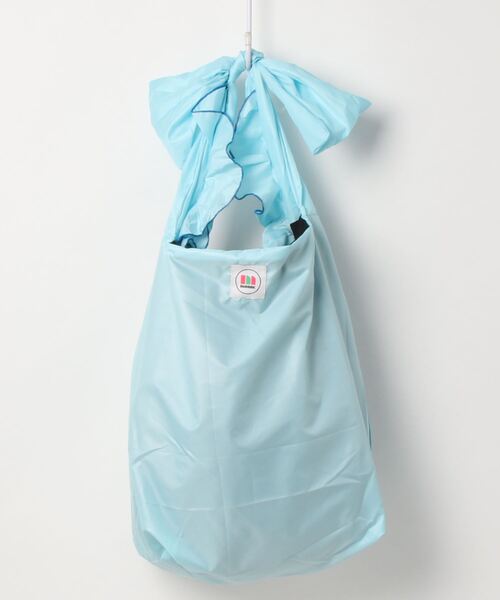 MONDEWORK（モンドワーク）の「FRILL TOTE/ リバーシブル フリルトート（トートバッグ・レディース・ブラック/オフホワイト/ブルー/グリーン/ピンク/グレー・ONE SIZE）」の21枚目の写真