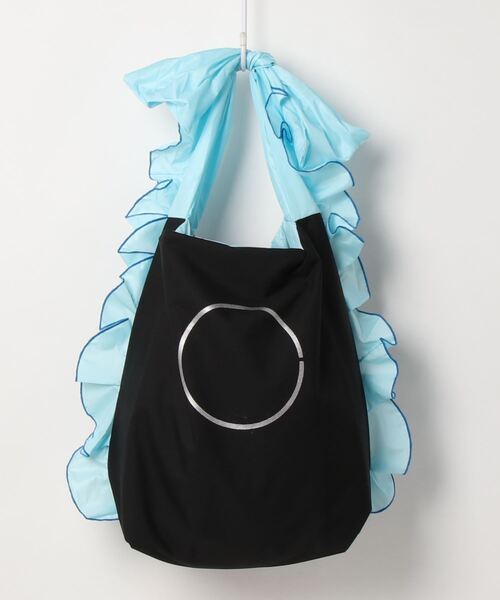 MONDEWORK（モンドワーク）の「FRILL TOTE/ リバーシブル フリルトート