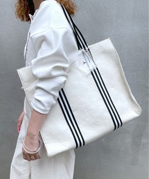 loti（ロティ）の「WEB限定 loti ラインハンドルトート（トートバッグ・レディース）」