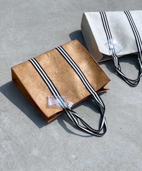 loti（ロティ）の「WEB限定 loti ラインハンドルトート（トートバッグ・レディース・オフホワイト・FREE）」の10枚目の写真