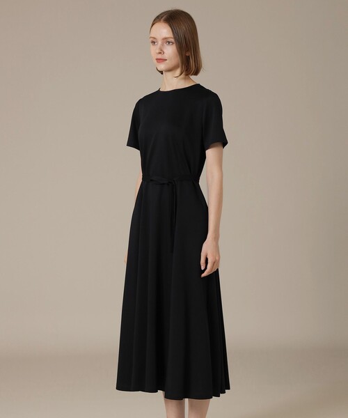 MACKINTOSH LONDON（マッキントッシュ ロンドン）の「モクロディニットジャージワンピース（ワンピース・レディース・キャメル/ネイビー・40/38）」の6枚目の写真