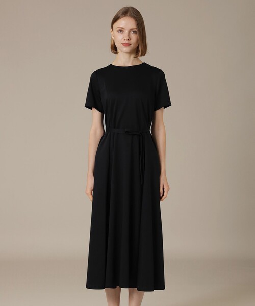 MACKINTOSH LONDON（マッキントッシュ ロンドン）の「モクロディニットジャージワンピース（ワンピース・レディース・キャメル/ネイビー・40/38）」の7枚目の写真