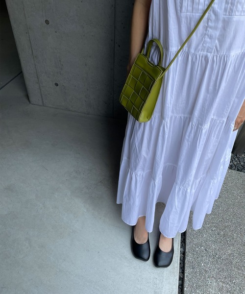 rectangle（レクタングル）の「マメパンプス（パンプス・レディース・ブラック/ブラウン/グレイッシュベージュ・SMALL/MEDIUM/LARGE）」の9枚目の写真