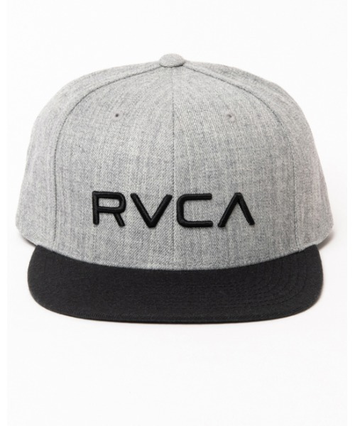 RVCA（ルーカ）の「RVCA メンズ  RVCA TWILL SNAPBACK II キャップ【2021年秋冬モデル】/ルーカ帽子（キャップ・メンズ・カモフラージュ/ブラック×グレー/ネイビー/グレー・FREE）」の7枚目の写真