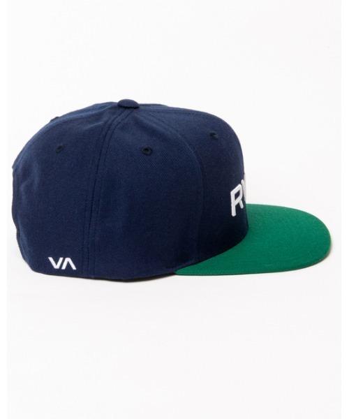 RVCA（ルーカ）の「RVCA メンズ  RVCA TWILL SNAPBACK II キャップ【2021年秋冬モデル】/ルーカ帽子（キャップ・メンズ・カモフラージュ/ブラック×グレー/ネイビー/グレー・FREE）」の18枚目の写真