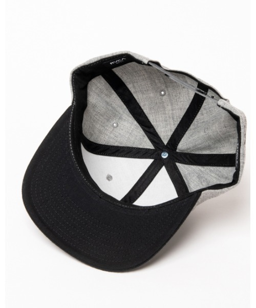 RVCA（ルーカ）の「RVCA メンズ  RVCA TWILL SNAPBACK II キャップ【2021年秋冬モデル】/ルーカ帽子（キャップ・メンズ・カモフラージュ/ブラック×グレー/ネイビー/グレー・FREE）」の13枚目の写真
