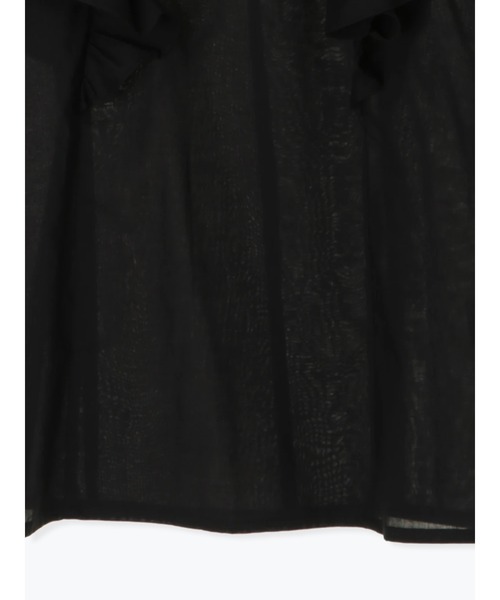 Te chichi(テチチ)の「タックフリルスリーブブラウス(シャツ/ブラウス・レディース・ブラック/カーキ/ブラウン・フリ-)」の21枚目の写真