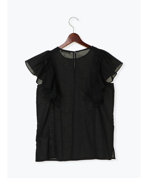 Te chichi(テチチ)の「タックフリルスリーブブラウス(シャツ/ブラウス・レディース・ブラック/カーキ/ブラウン・フリ-)」の18枚目の写真